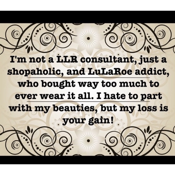 LuLaRoe OS vintage paisley print unicorn! - Picture 7 of 7